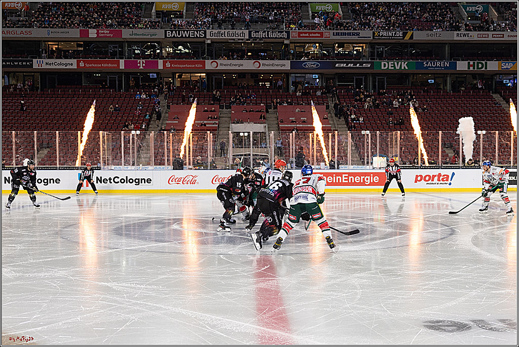 PENNY DEL;  Koelner Haie - Augsburger Panther; Koeln, 08.01.2023